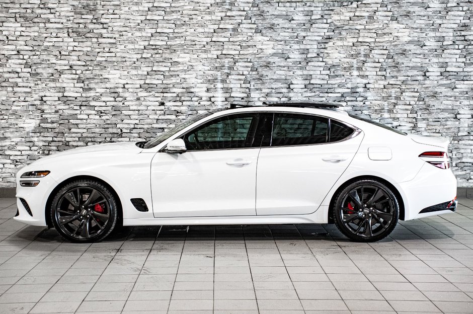 GENESIS G70 3.3T SPORT AWD 365 HP HEAD UP DISP CAM360 CUIR 2023-18