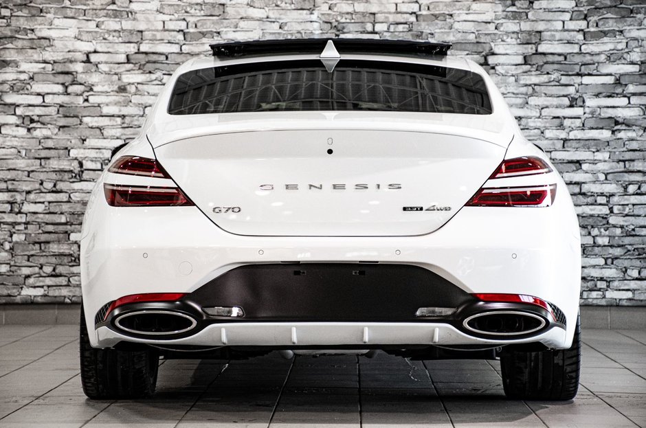 GENESIS G70 3.3T SPORT AWD 365 HP HEAD UP DISP CAM360 CUIR 2023-14