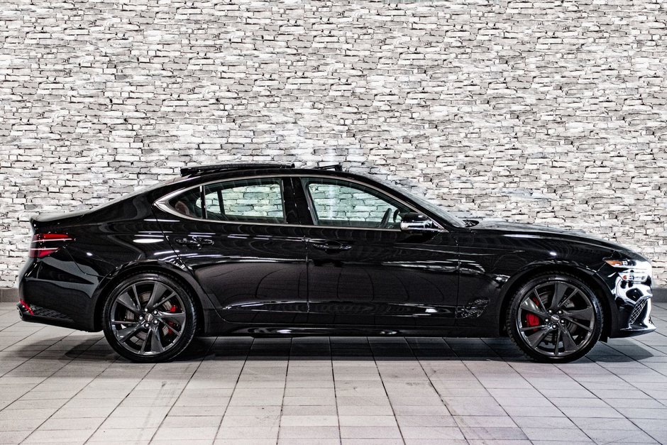 GENESIS G70 3.3T SPORT AWD 365 HP HEAD UP DISP CAM360 CUIR 2023-10