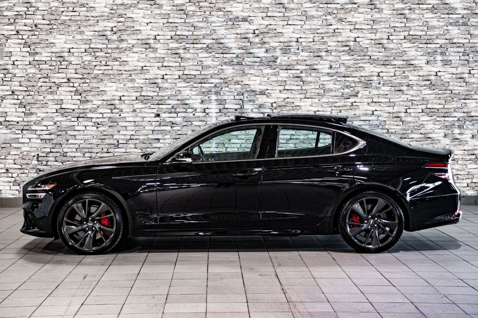GENESIS G70 3.3T SPORT AWD 365 HP HEAD UP DISP CAM360 CUIR 2023-18