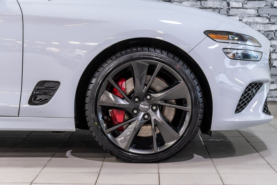 GENESIS G70 3.3T SPORT AWD 365 HP HEAD UP DISP CAM360 CUIR 2023-10