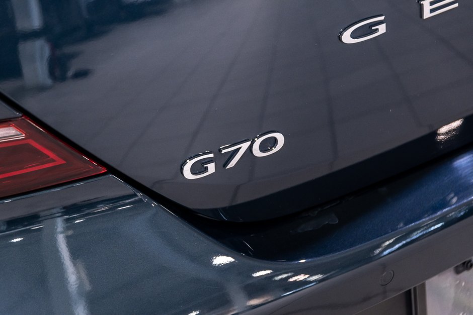 2023 GENESIS G70 3.3T SPORT AWD 365 HP HEAD UP DISP CAM360 CUIR-12