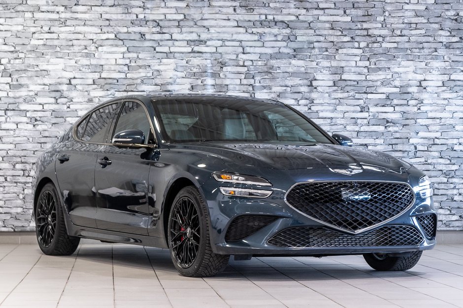 2023 GENESIS G70 3.3T SPORT AWD 365 HP HEAD UP DISP CAM360 CUIR-7