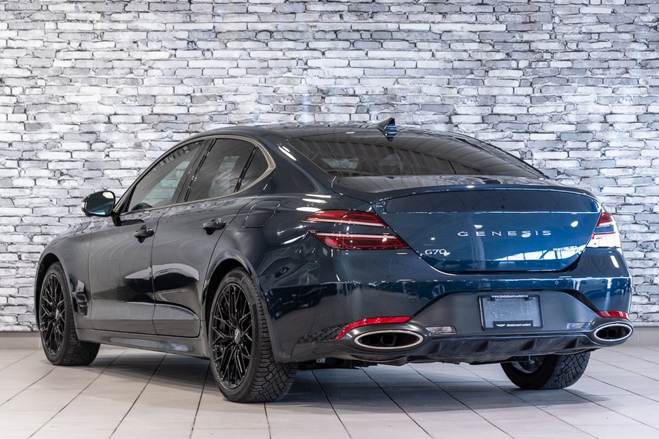 2023 GENESIS G70 3.3T SPORT AWD 365 HP HEAD UP DISP CAM360 CUIR-10