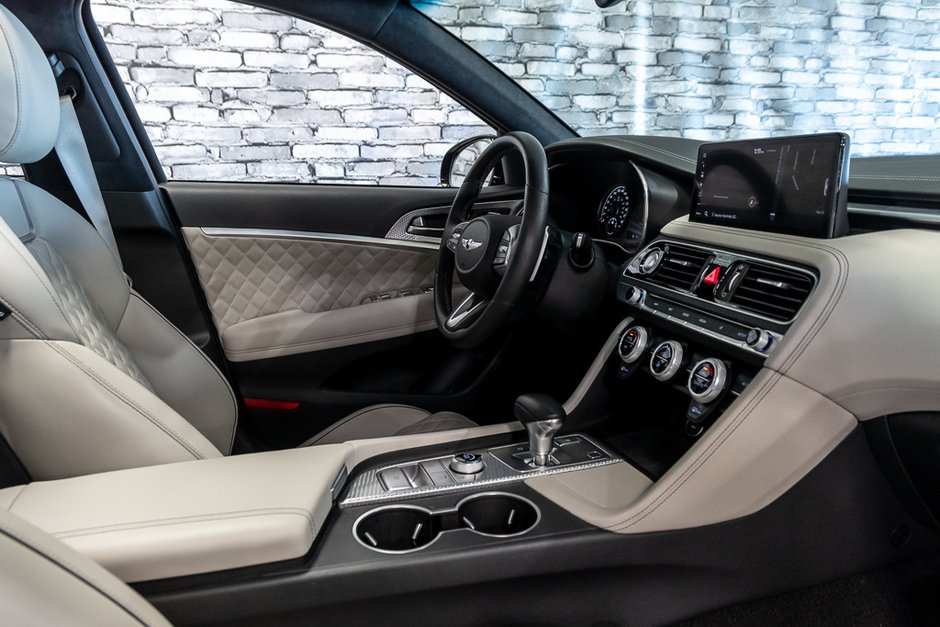 2023 GENESIS G70 3.3T SPORT AWD 365 HP HEAD UP DISP CAM360 CUIR-21