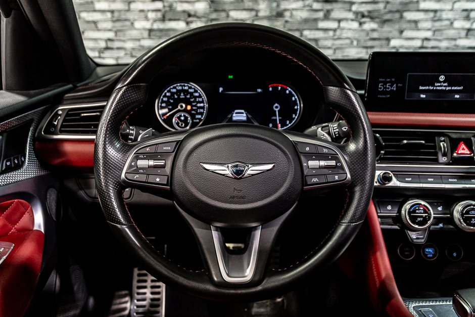 GENESIS G70 3.3T SPORT AWD 365 HP HEAD UP DISP CAM360 CUIR 2023-21