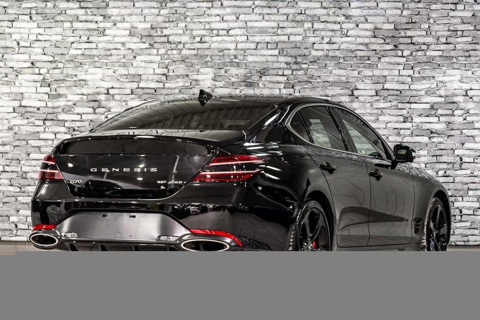 GENESIS G70 3.3T SPORT AWD 365 HP HEAD UP DISP CAM360 CUIR 2023-14