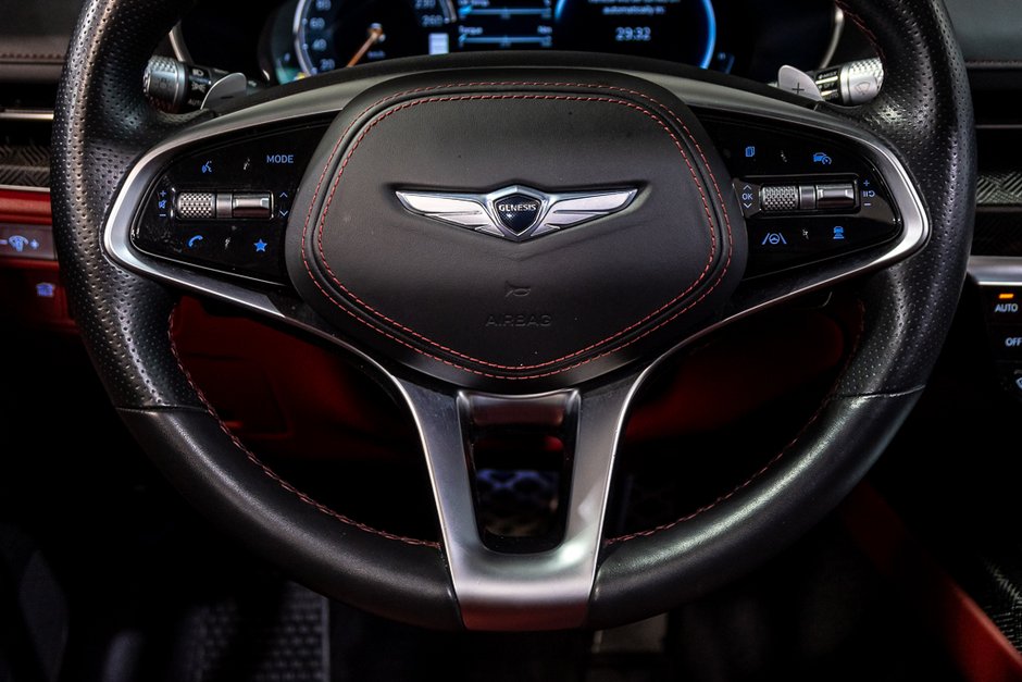 GENESIS G80 3.5T SPORT AWD TOIT PANO NAV CUIR SIEGE MASSAGE 2022-23