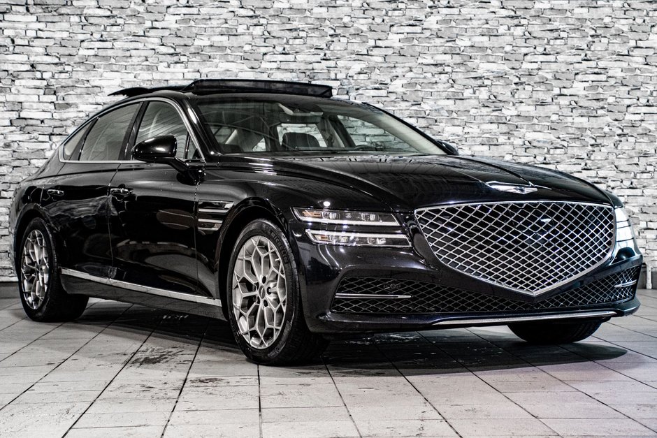 GENESIS G80 2.5T ADVANCED AWD 300HP TOIT NAV CUIR MAGS 2024-7