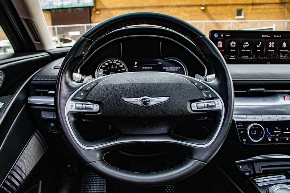 GENESIS G80 2.5T ADVANCED AWD 300HP TOIT NAV CUIR MAGS 2024-37