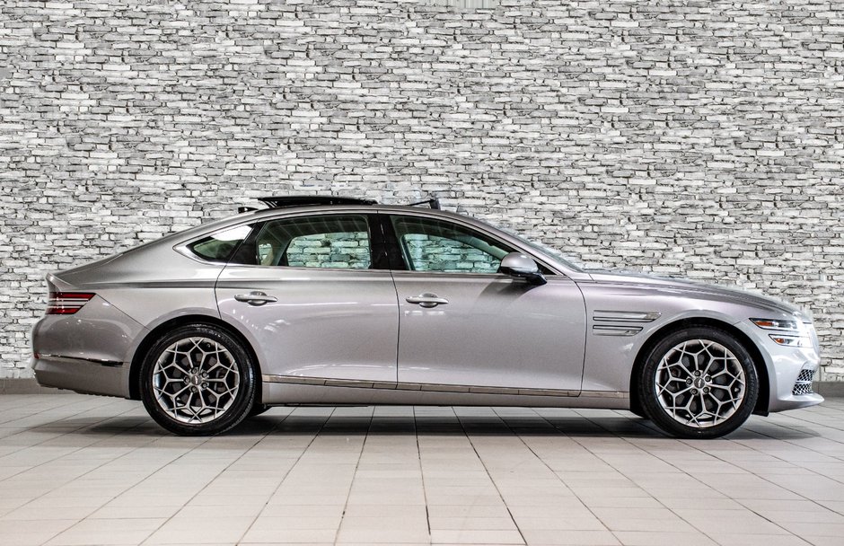 GENESIS G80 2.5T ADVANCED AWD 300HP TOIT NAV CUIR MAGS 2024-10