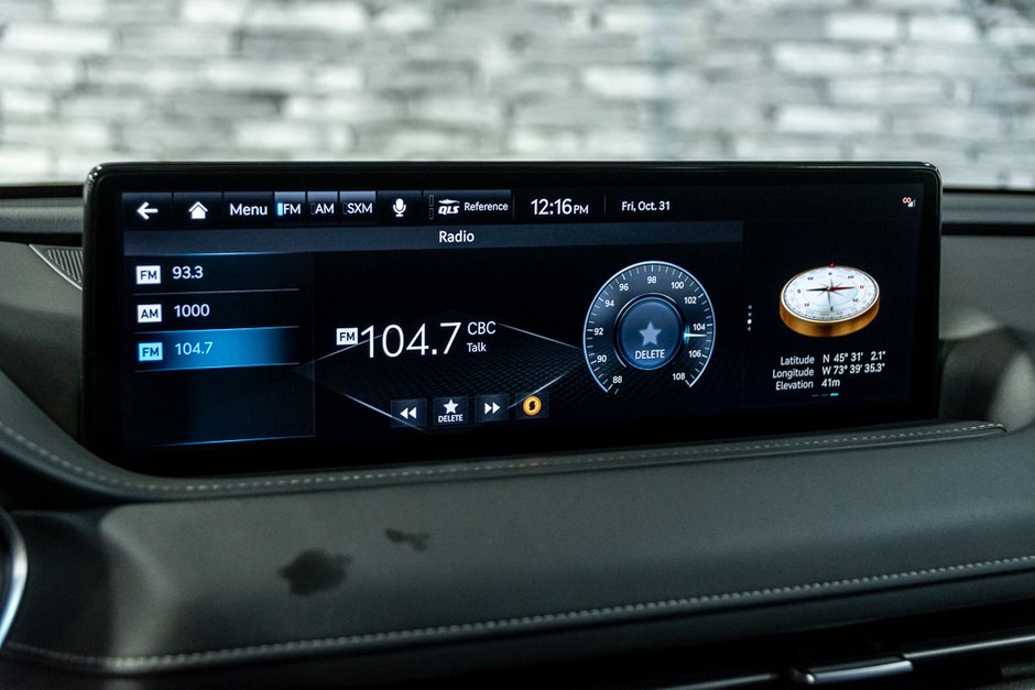 GENESIS G80 2.5T ADVANCED AWD 300HP TOIT NAV CUIR MAGS 2024-20