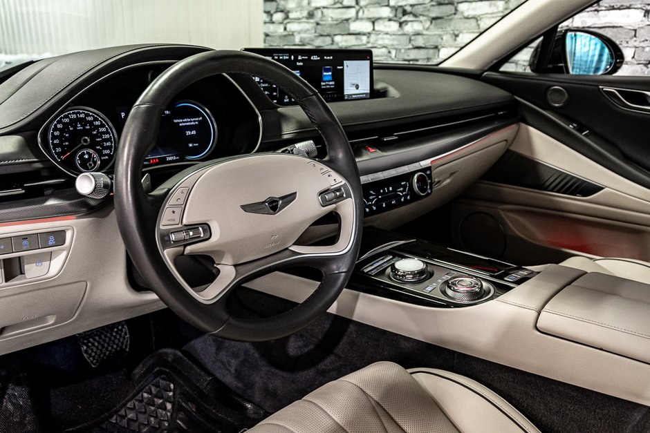GENESIS G80 2.5T ADVANCED AWD 300HP TOIT NAV CUIR MAGS 2024-19