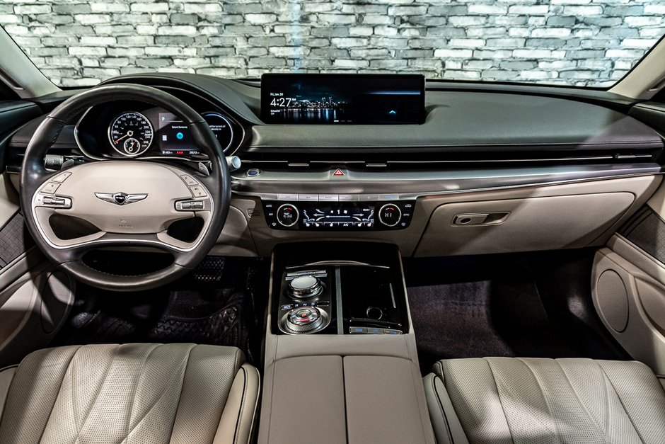 GENESIS G80 2.5T ADVANCED AWD 300HP TOIT NAV CUIR MAGS 2024-3