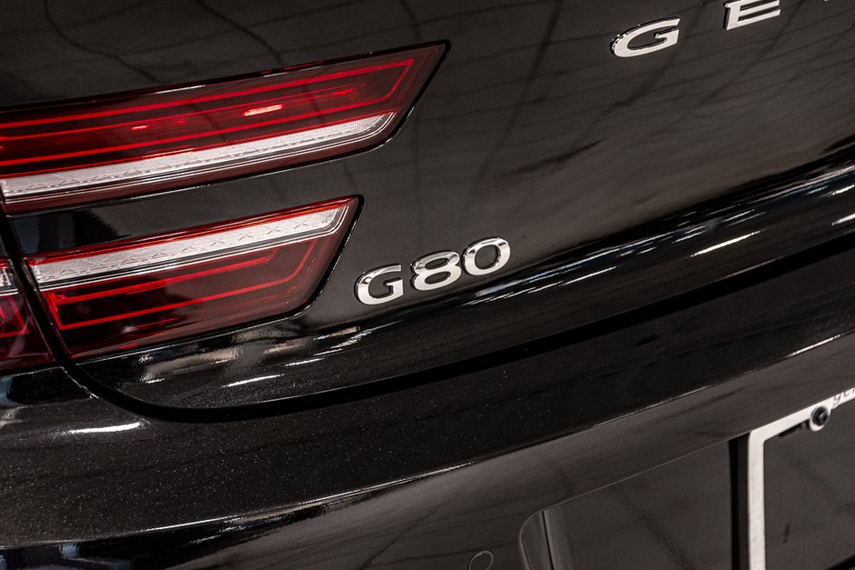 GENESIS G80 2.5T ADVANCED AWD 300HP TOIT NAV CUIR MAGS 2024-12