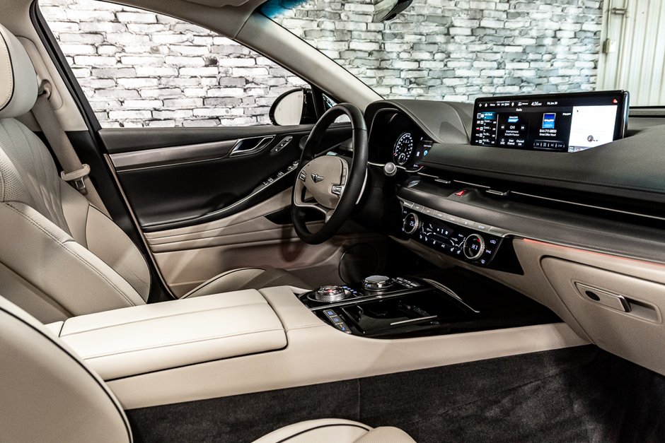 GENESIS G80 2.5T ADVANCED AWD 300HP TOIT NAV CUIR MAGS 2024-20