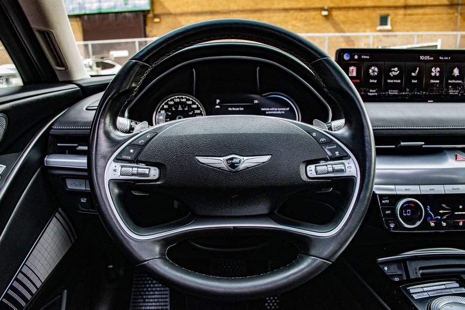 GENESIS G80 2.5T ADVANCED AWD 300HP TOIT GPS CUIR MAGS 2024-38