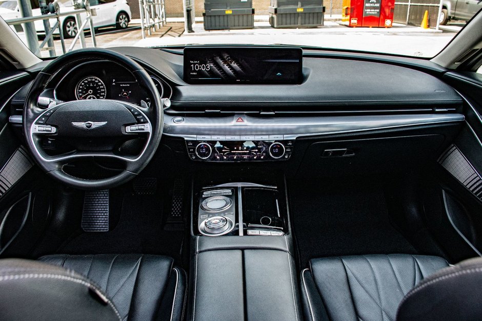 GENESIS G80 2.5T ADVANCED AWD 300HP TOIT GPS CUIR MAGS 2024-33