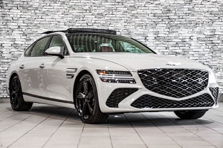 GENESIS G80 3.5T SPORT PLUS 375 HP AWD AUTO PARK NAV CAM360 2025-7