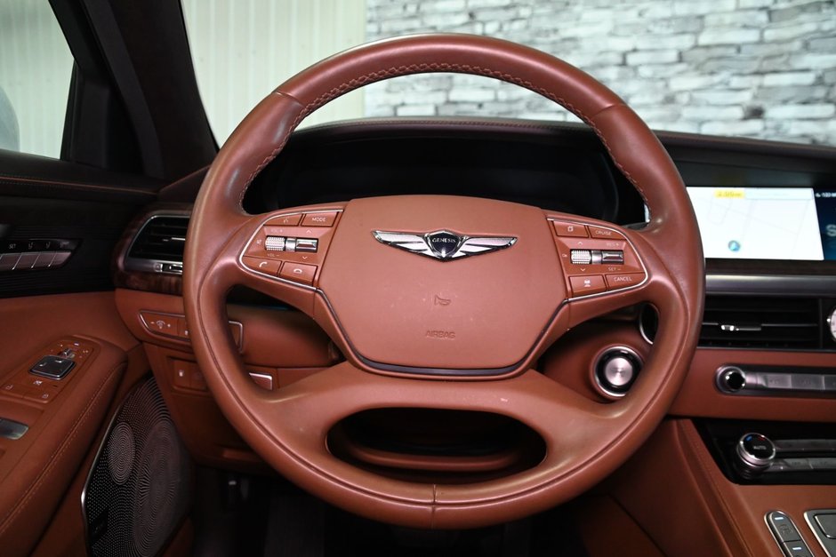 GENESIS G90 5.0L PRESTIGE AWD V8 GPS CAM 360 CUIR TOIT 2020-32