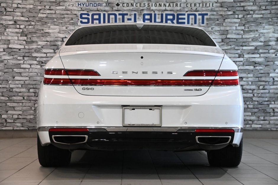 GENESIS G90 5.0L PRESTIGE AWD V8 GPS CAM 360 CUIR TOIT 2020-12