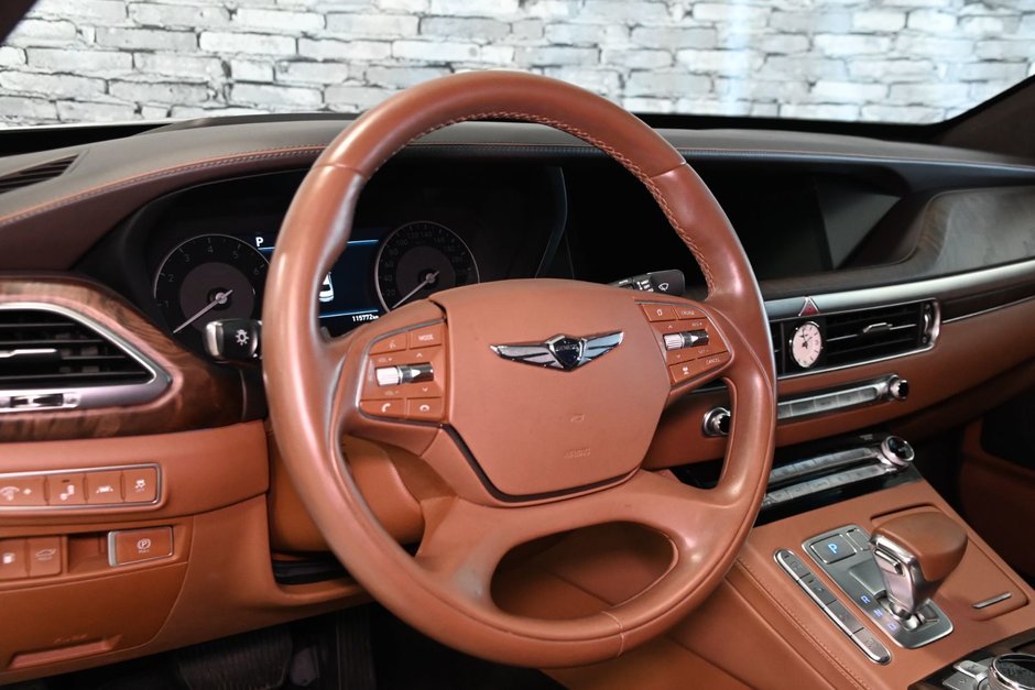 GENESIS G90 5.0L PRESTIGE AWD V8 GPS CAM 360 CUIR TOIT 2020-19