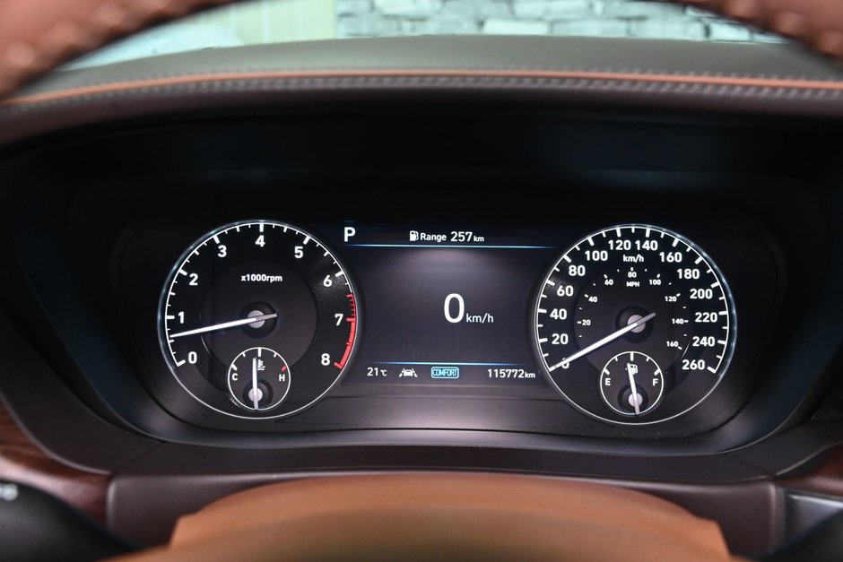 GENESIS G90 5.0L PRESTIGE AWD V8 GPS CAM 360 CUIR TOIT 2020-29