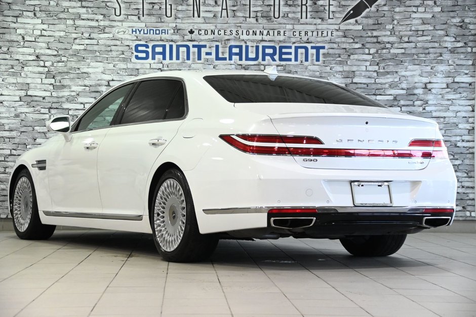 GENESIS G90 5.0L PRESTIGE AWD V8 GPS CAM 360 CUIR TOIT 2020-14