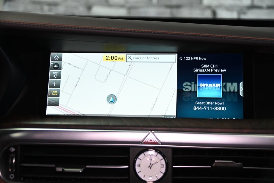 GENESIS G90 5.0L PRESTIGE AWD V8 GPS CAM 360 CUIR TOIT 2020-35