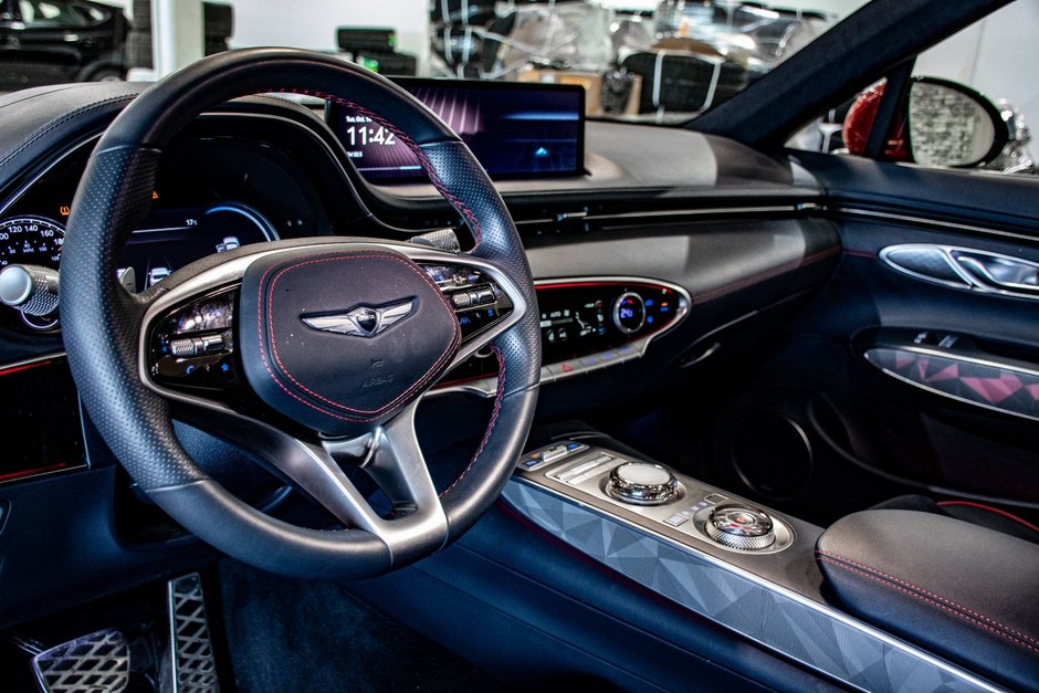 GENESIS GV70 2.5T PRESTIGE AWD CAM 360 SIEGE MASSAGE TOIT PANO 2022-20