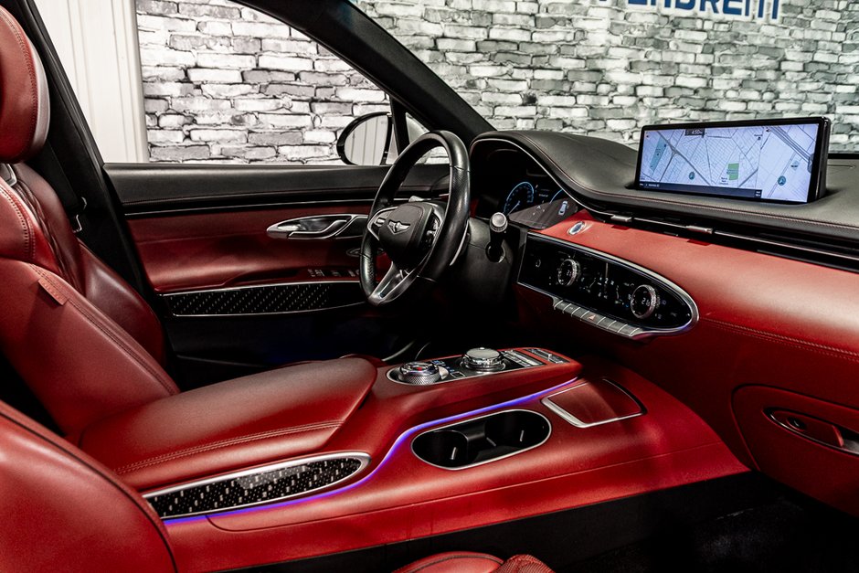 GENESIS GV70 3.5T SPORT PLUS AWD 375HP HUD CAM360 CUIR NAPPA 2022-16