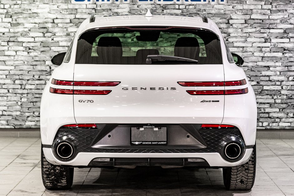 GENESIS GV70 3.5T SPORT PLUS AWD 375HP HUD CAM360 CUIR NAPPA 2022-9