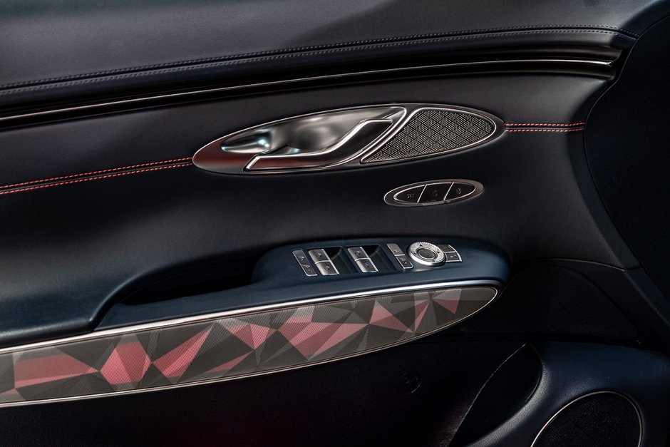 GENESIS GV70 2.5T PRESTIGE AWD TOIT GPS CUIR CAMERA 2022-16