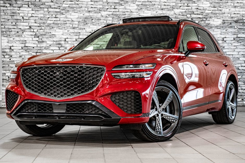 2023 GENESIS GV70 3.5T SPORT PLUS 375HP  HEAD-UP CAM360 CUIR NAPPA in Montréal, Quebec