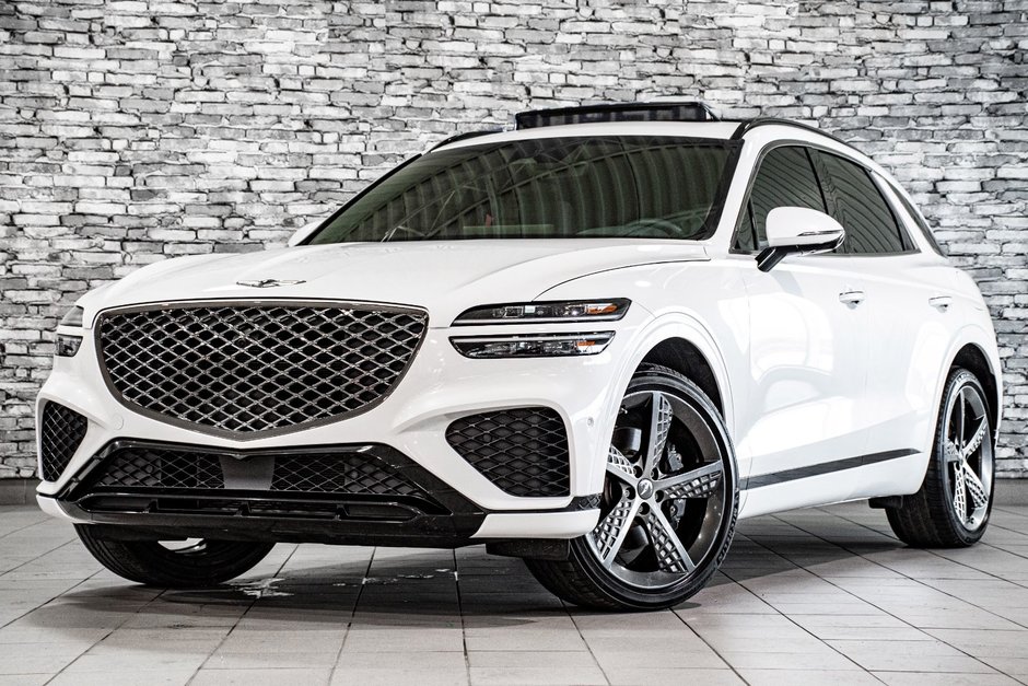 2023 GENESIS GV70 3.5T SPORT PLUS 375HP HEAD-UP CAM360 CUIR NAPPA in Montréal, Quebec