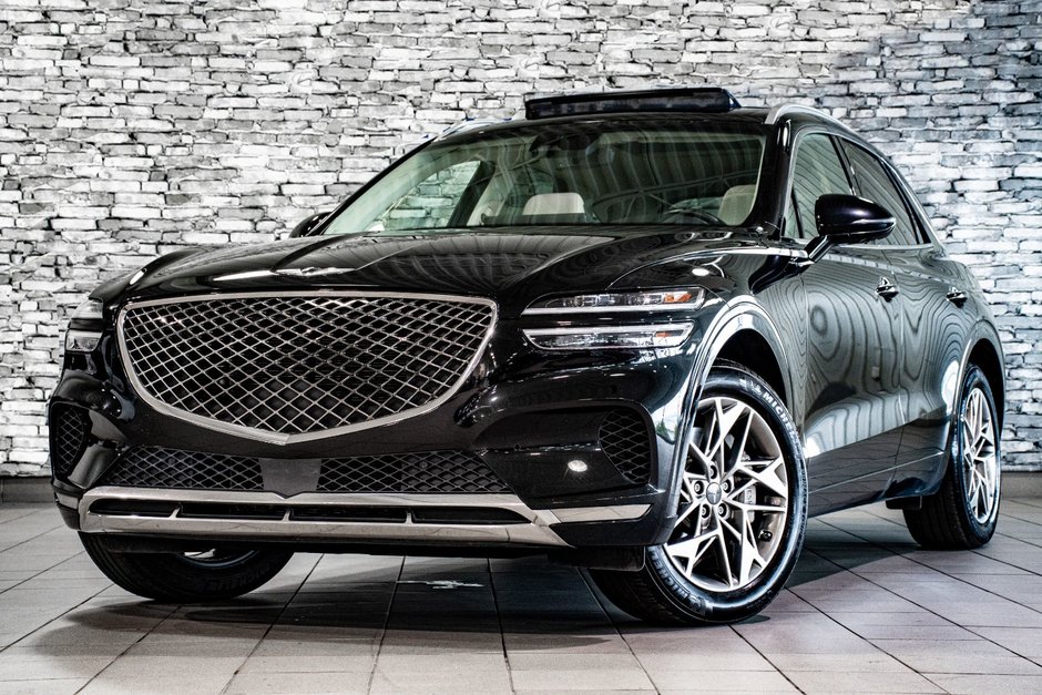 GENESIS GV70 2.5T ADVANCED AWD CUIR TOIT PANO CAMERA NAV 2023 à Montréal, Québec