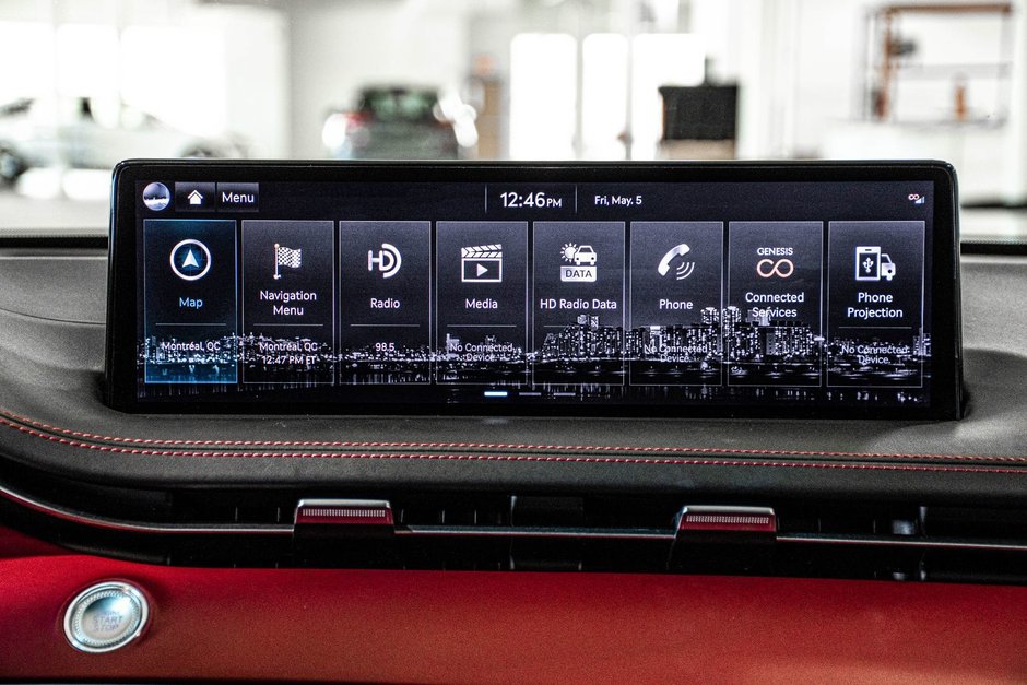 GENESIS GV70 3.5T SPORT PLUS AWD 375HP HUD CAM360 CUIR NAPPA 2023-27