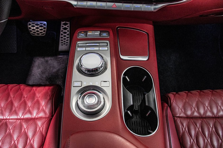 GENESIS GV70 3.5T SPORT PLUS AWD 375HP HUD CAM360 CUIR NAPPA 2023-33