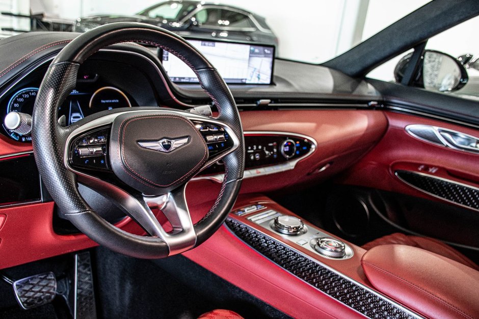 GENESIS GV70 3.5T SPORT PLUS AWD 375HP HUD CAM360 CUIR NAPPA 2023-20