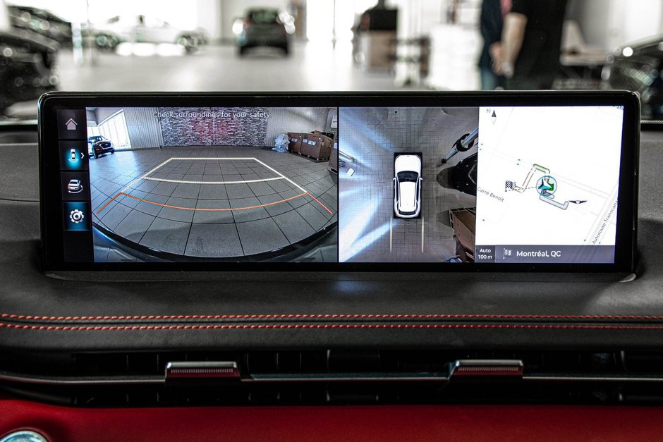 GENESIS GV70 3.5T SPORT PLUS AWD 375HP HUD CAM360 CUIR NAPPA 2023-30