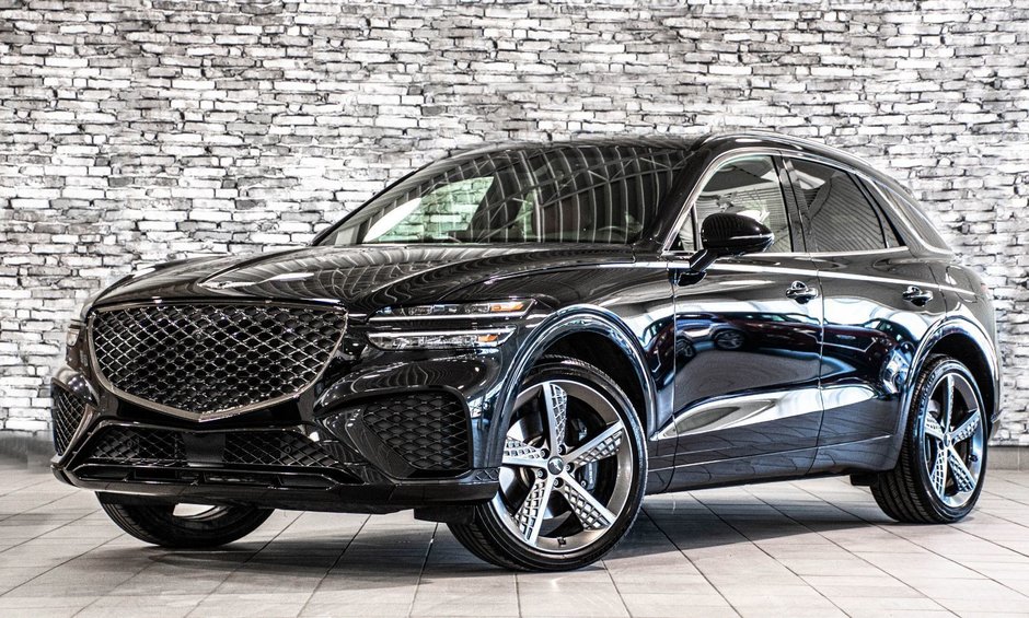 GENESIS GV70 3.5T SPORT PLUS AWD 375HP HUD CAM360 CUIR NAPPA 2023-0