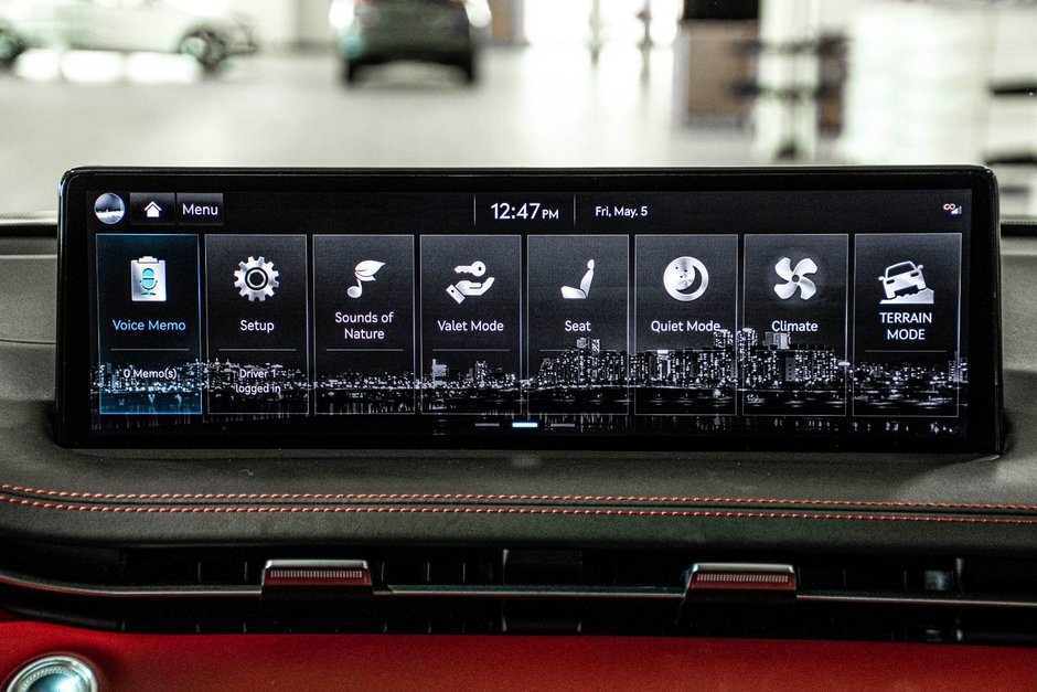 GENESIS GV70 3.5T SPORT PLUS AWD 375HP HUD CAM360 CUIR NAPPA 2023-28