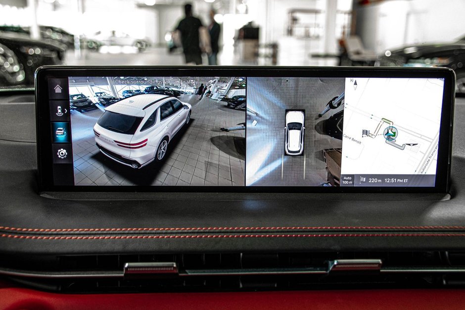 GENESIS GV70 3.5T SPORT PLUS AWD 375HP HUD CAM360 CUIR NAPPA 2023-31