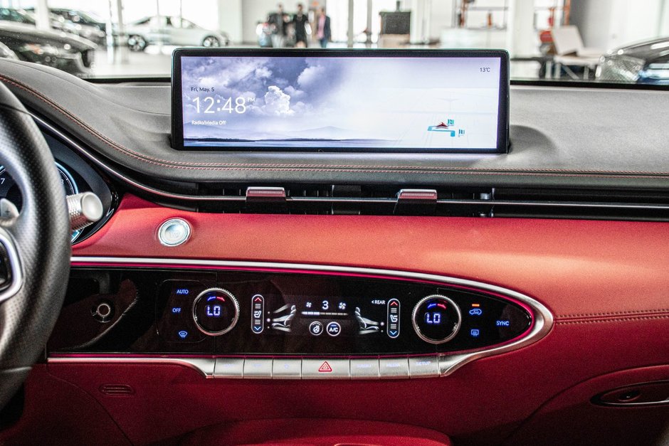 GENESIS GV70 3.5T SPORT PLUS AWD 375HP HUD CAM360 CUIR NAPPA 2023-26