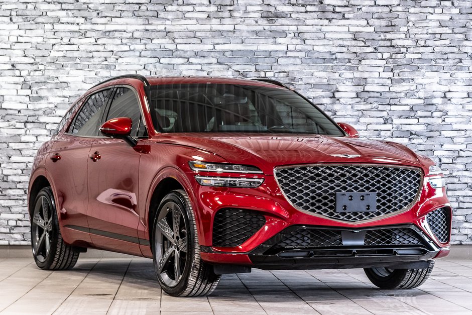 GENESIS GV70 3.5T SPORT AWD 375HP TOIT PANO NAV CAM CUIR 2023-7