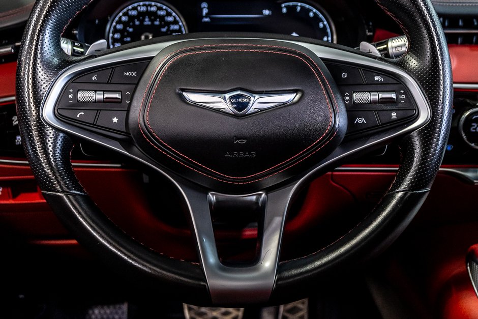 GENESIS GV70 3.5T SPORT AWD 375HP TOIT PANO NAV CAM CUIR 2023-23