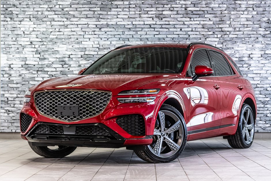 GENESIS GV70 3.5T SPORT AWD 375HP TOIT PANO NAV CAM CUIR 2023-0