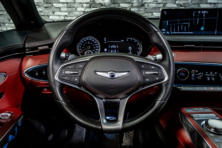 2023 GENESIS GV70 2.5T PRESTIGE AWD CAM 360 SIEGE MASSAGE TOIT PANO-25