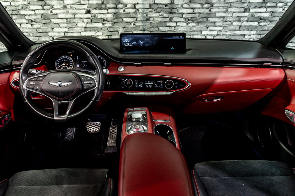GENESIS GV70 2.5T PRESTIGE AWD CAM 360 SIEGE MASSAGE TOIT PANO 2023-2