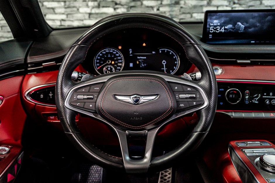GENESIS GV70 2.5T PRESTIGE AWD CAM 360 SIEGE MASSAGE TOIT PANO 2023-18